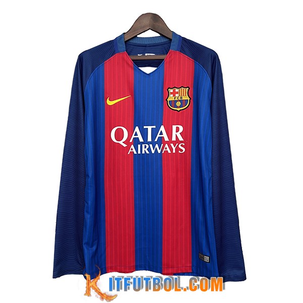 Camisetas De Futbol Bayern Munich Retro Primera Manga Largas 2014/2015