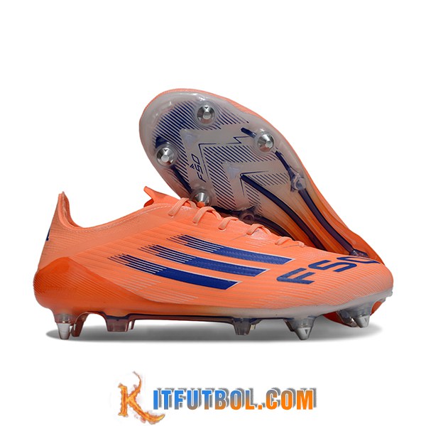 Adidas Botas De Fútbol F50 ELITE SG Naranja/Violeta