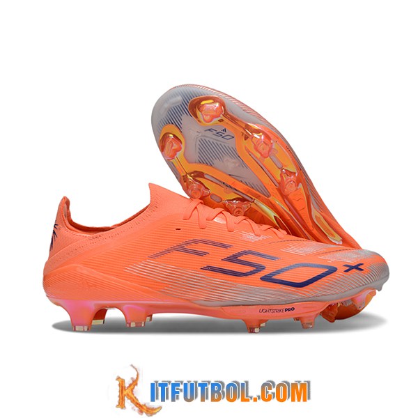 Adidas Botas De Fútbol F50+.1 FG Naranja/Violeta