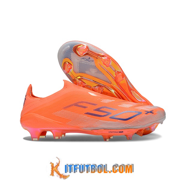 Adidas Botas De Fútbol F50+ FG Naranja/Violeta