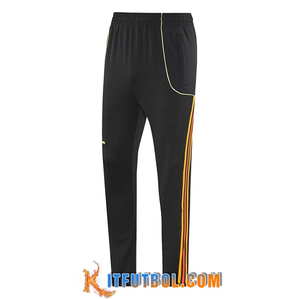 Pantalon Entrenamiento Arsenal Negro/Naranja/Rojo 2025/2026