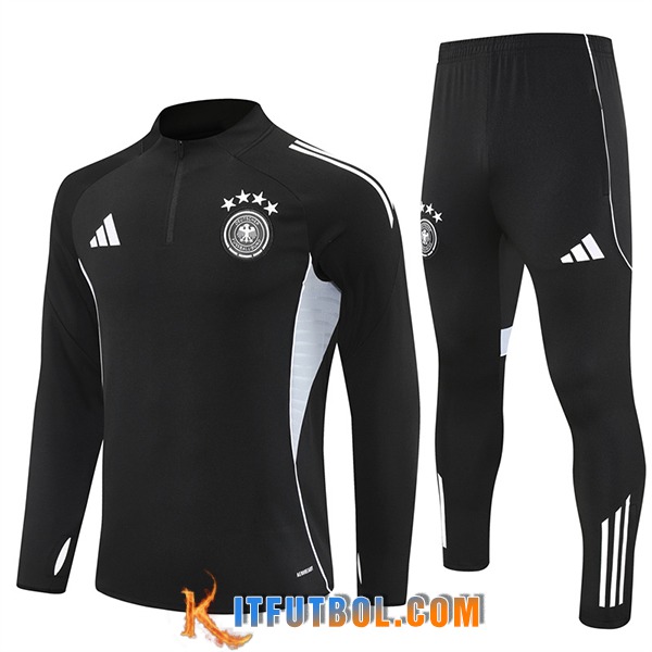 Chandal Equipos De Futbol Alemania Negro/Gris 2025/2026