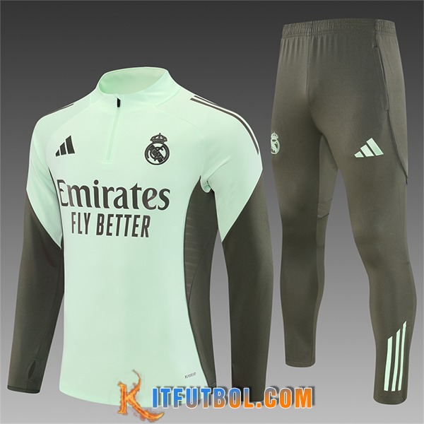 Chandal Equipos De Futbol Real Madrid Marrón/Verde 2025/2026