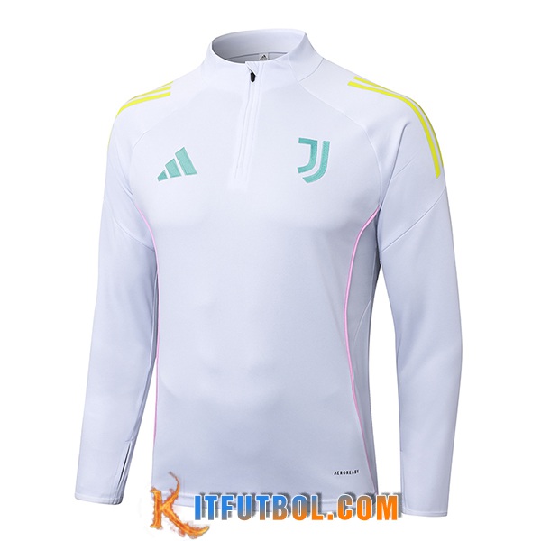 Sudadera De Entrenamiento Juventus Blanco 2025/2026