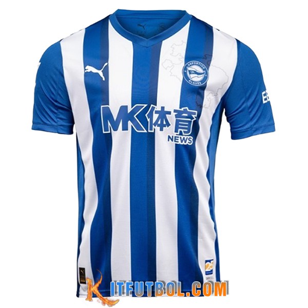 Nueva Camisetas De Futbol Alaves Primera 2025/2026