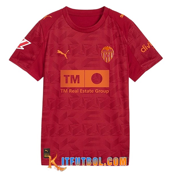 Nueva Camisetas De Futbol Valencia CF Segunda 2025/2026