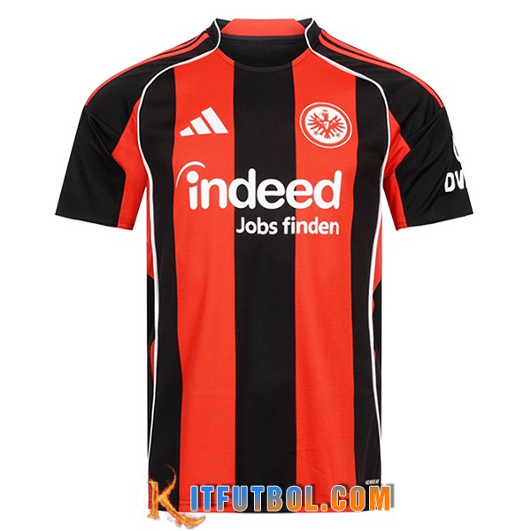Nueva Camisetas De Futbol Eintracht Frankfurt Primera 2025/2026