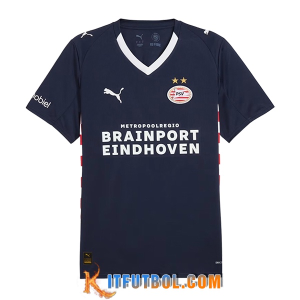 Nueva Camisetas De Futbol PSV Segunda 2025/2026