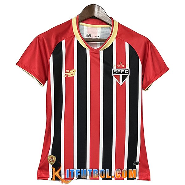 Nueva Camisetas De Futbol Sao Paulo FC Mujer Segunda 2025/2026