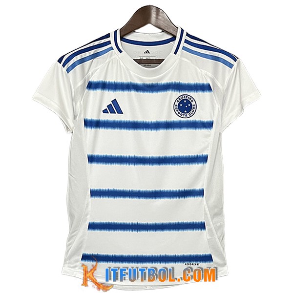 Nueva Camisetas De Futbol Cruzeiro EC Mujer Segunda 2025/2026