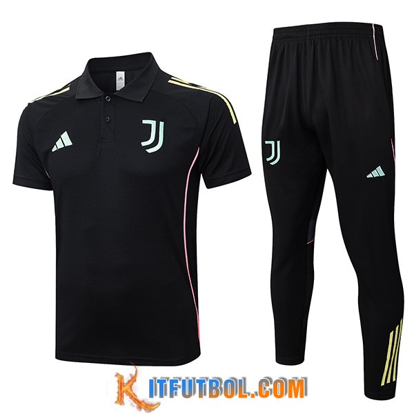 Camiseta Polo Juventus Negro 2025/2026
