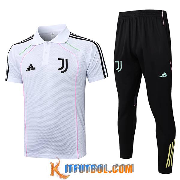Camiseta Polo Juventus Blanco/Negro 2025/2026