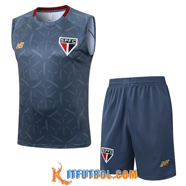 Camiseta Entrenamiento sin mangas Sao Paulo FC Gris 2025/2026