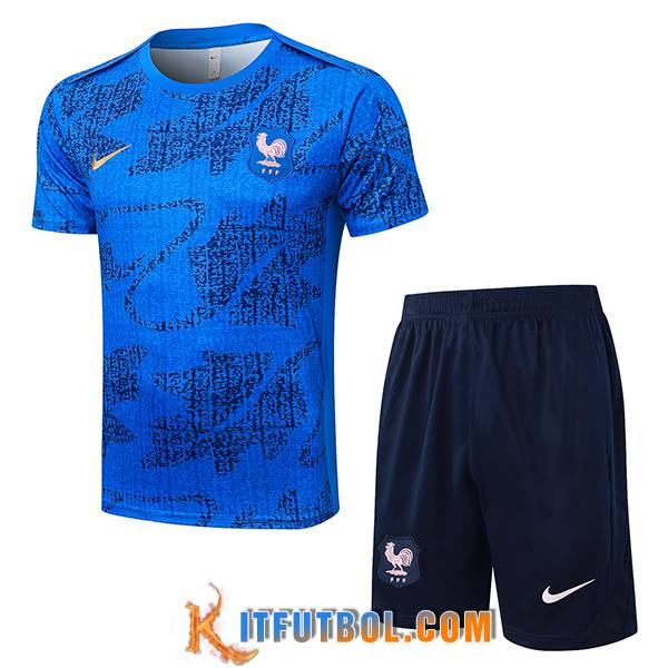 Camiseta Entrenamiento Francia Azul 2025/2026