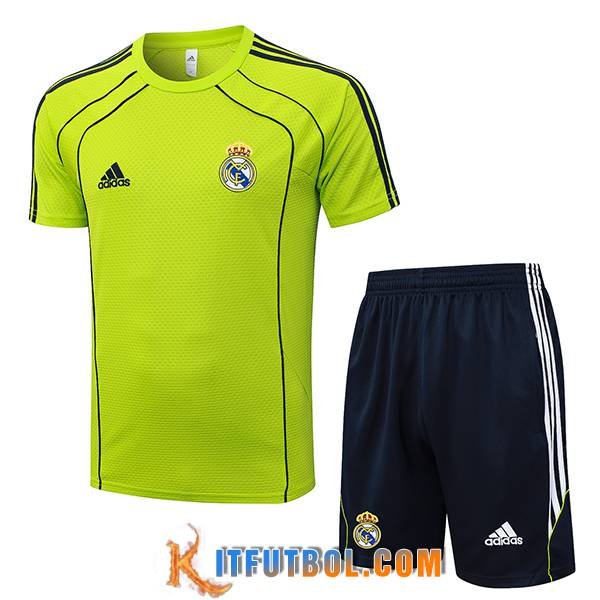 Camiseta Entrenamiento Real Madrid Verde/Negro 2025/2026