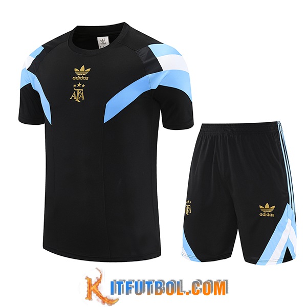 Camiseta Entrenamiento Argentina Negro/Azul/Blanco 2025/2026