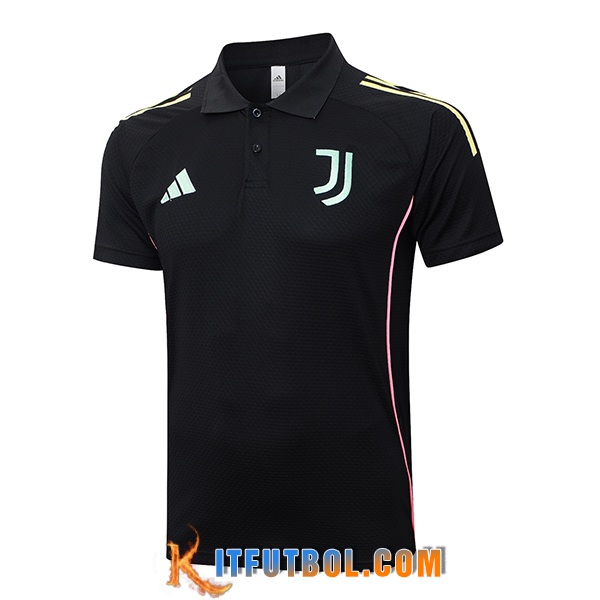 Camiseta Polo Juventus Negro 2025/2026