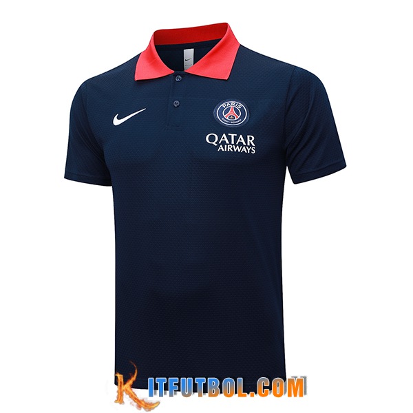 Camiseta Polo PSG Azul marino 2025/2026