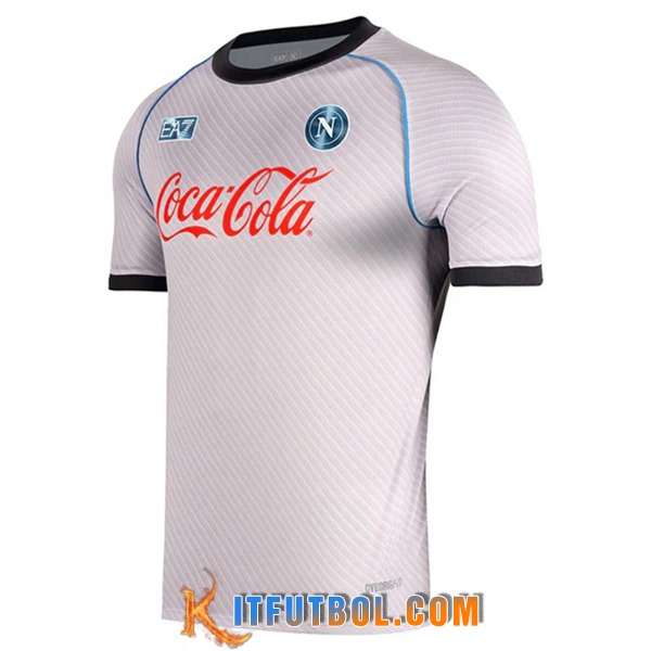 Camiseta Entrenamiento SSC Napoli Blanco 2025/2026