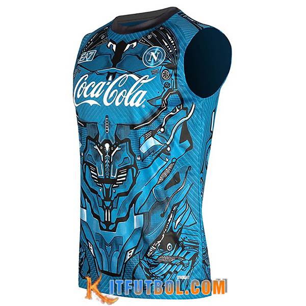 Chalecos De Futbol SSC Napoli Azul/Negro 2025/2026