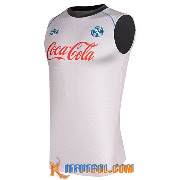 Chalecos De Futbol SSC Napoli Blanco 2025/2026
