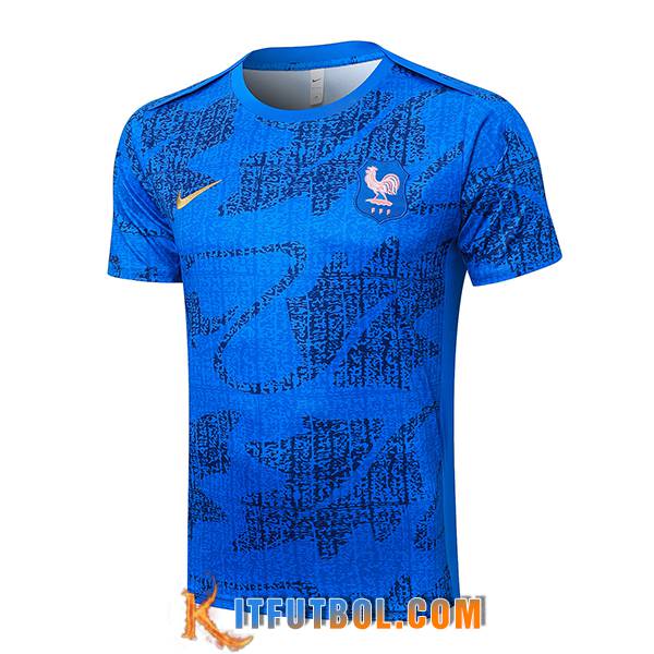 Camiseta Entrenamiento Francia Azul 2025/2026