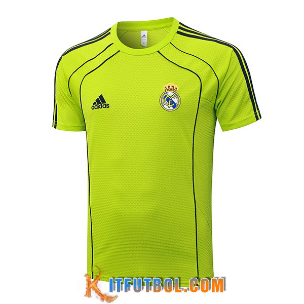 Camiseta Entrenamiento Real Madrid Verde/Negro 2025/2026