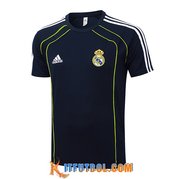 Camiseta Entrenamiento Real Madrid Negro/Verde 2025/2026 -02