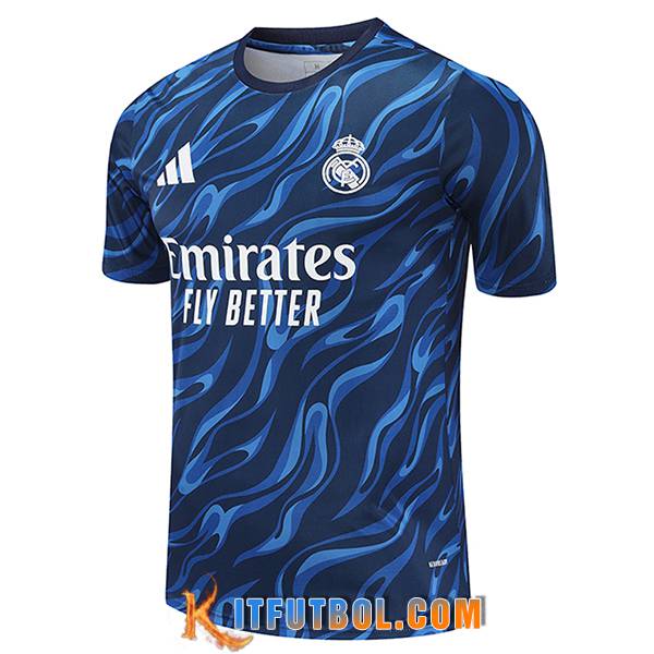 Camiseta Entrenamiento Real Madrid Azul 2025/2026 -03