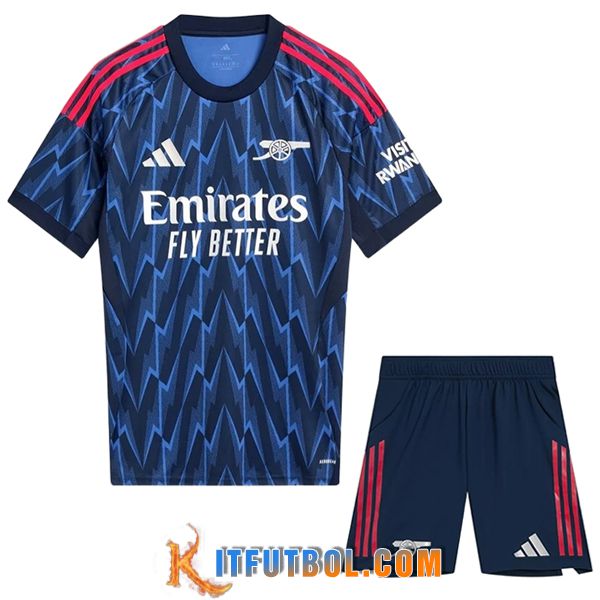 Camisetas Futbol Arsenal Segunda + Cortos 2025/2026