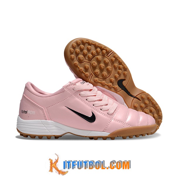 Nike Botas De Fútbol T90 TF Rosa/Negro
