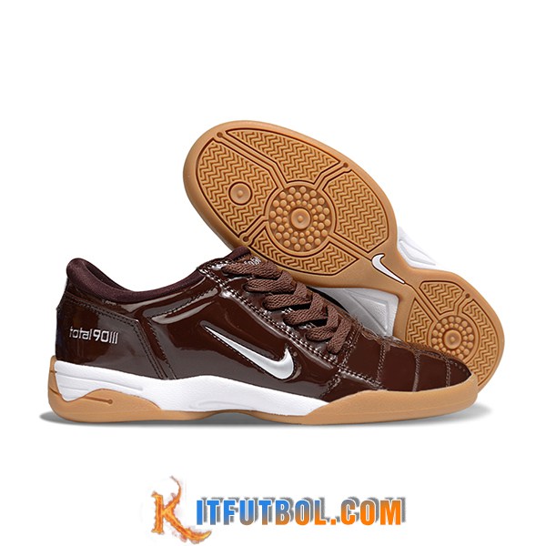 Nike Botas De Fútbol T90 IC Marrón/Gris