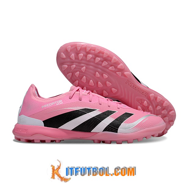 Adidas Botas De Fútbol PREDATOR 25 ELITE TF BOOT Rosa/Blanco/Negro