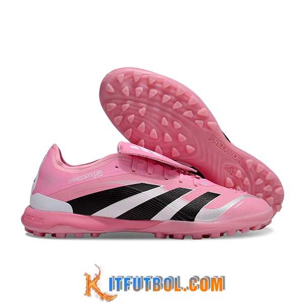 Adidas Botas De Fútbol PREDATOR LEAGUE FT TURF Rosa/Blanco/Negro