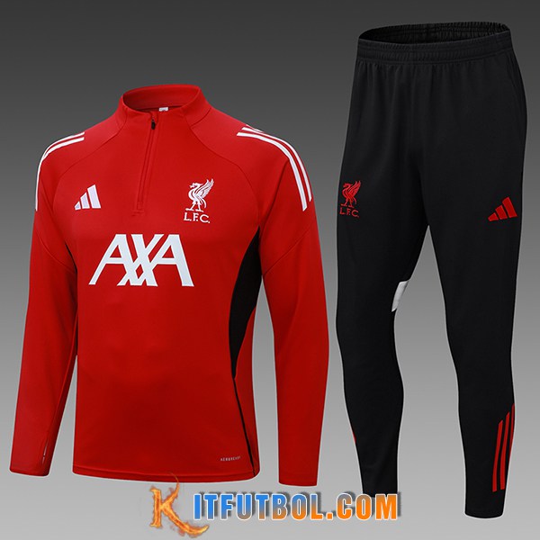 Chandal Equipos De Futbol FC Liverpool Ninos Rojo/Blanco/Negro 2025/2026