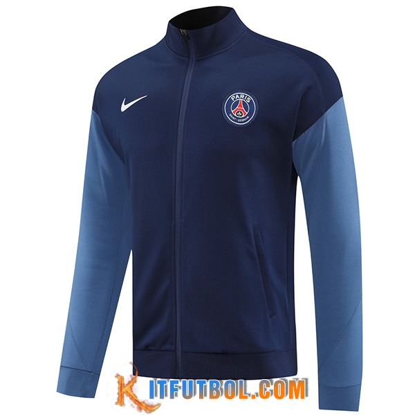 Chaquetas Futbol PSG azul real 2025/2026 -02