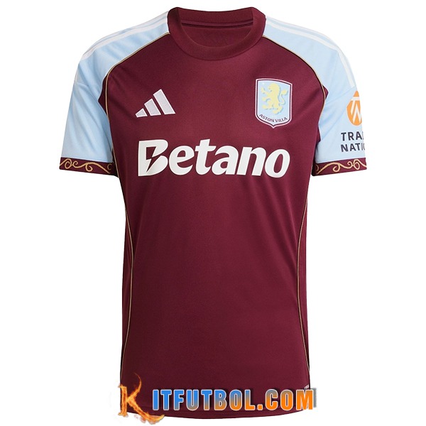 Nueva Camisetas De Futbol Aston Villa Primera 2025/2026