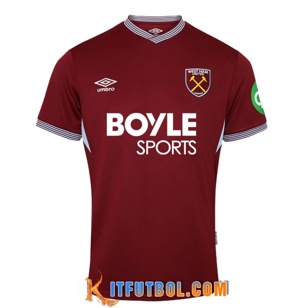 Nueva Camisetas De Futbol West Ham Primera 2025/2026