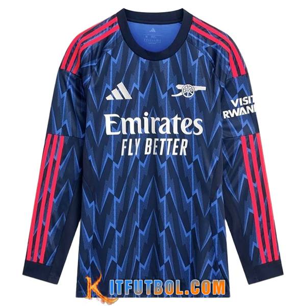 Nueva Camisetas De Futbol Arsenal Segunda Manga Largas 2025/2026