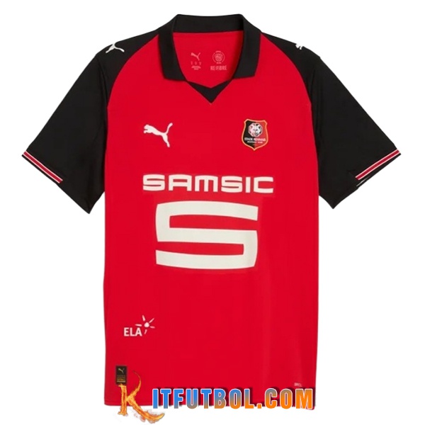 Nueva Camisetas De Futbol Stade Rennais Primera 2025/2026