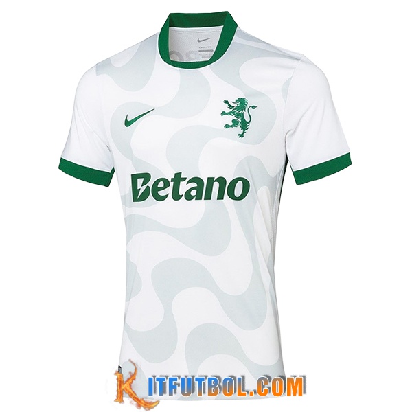 Nueva Camisetas De Futbol Sporting Segunda 2025/2026