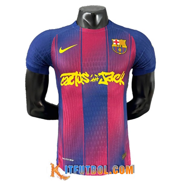 Camisetas De Futbol FC Barcelona Special Edition Rojo/Azul 2025/2026