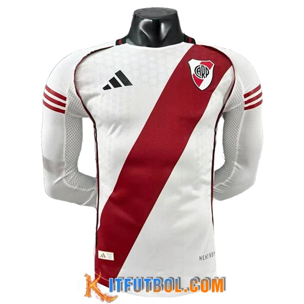 Camisetas De Futbol River Plate Primera Manga Largas 2025/2026