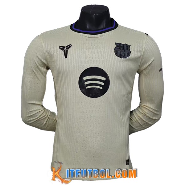 Camisetas De Futbol FC Barcelona Segunda Manga Largas 2025/2026