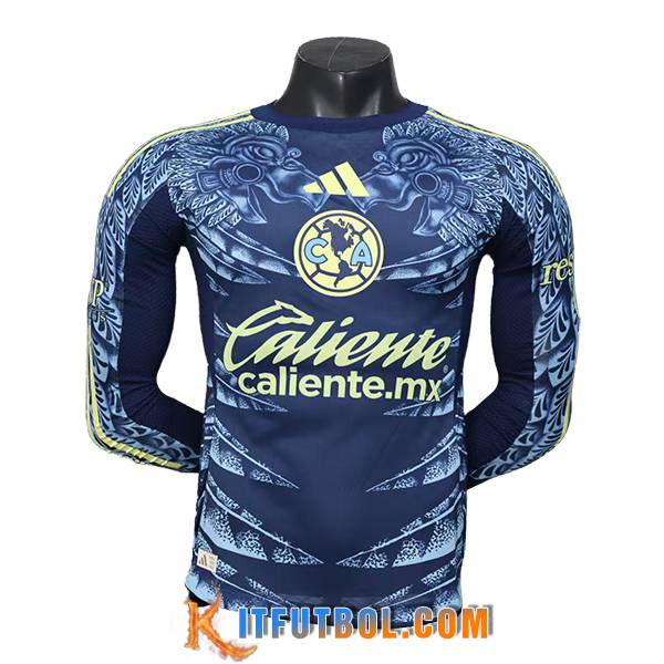 Camisetas De Futbol Club America Segunda Manga Largas 2025/2026