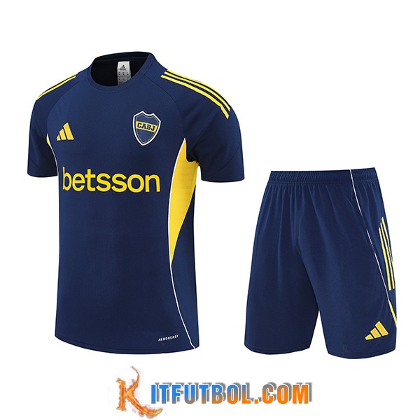 Camiseta Entrenamiento Boca Juniors Azul/Amarillo 2025/2026