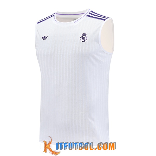 Chalecos De Futbol Real Madrid Blanco/Violeta 2025/2026