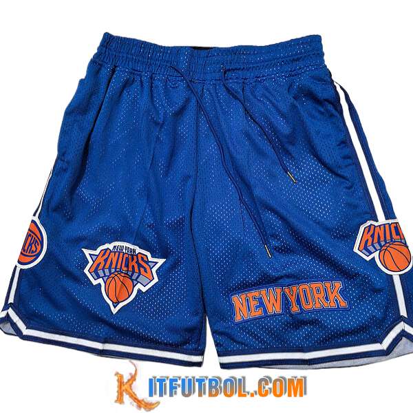 Cortos NBA New York Knicks 2025/26 Azul/Naranja