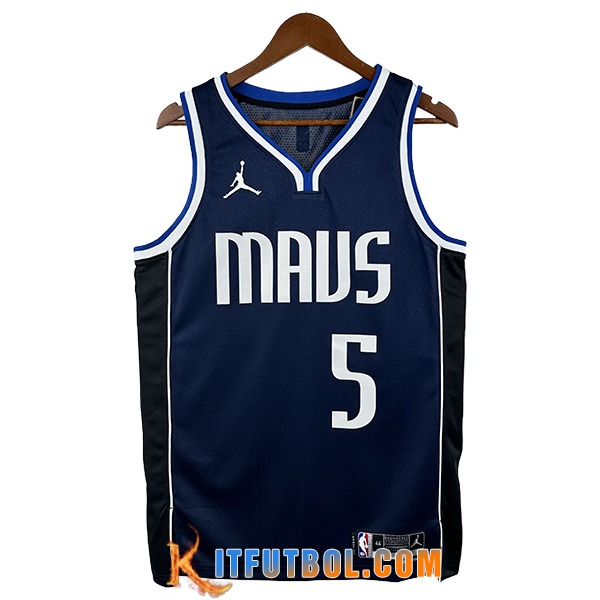 Camisetas NBA Dallas Mavericks (RUSSELL #5) 2025/26 Azul Oscuro
