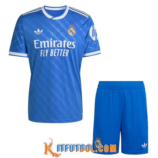 Camisetas Futbol Real Madrid Tercera + Cortos 2025/2026